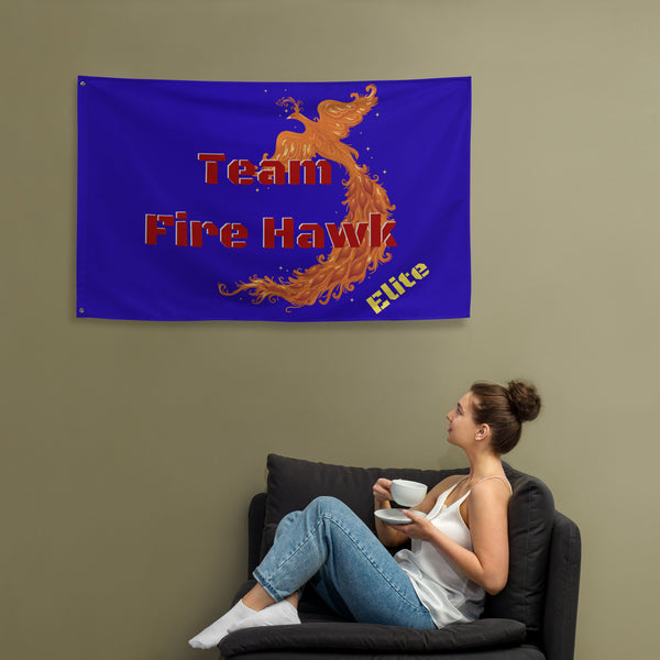 Team Fire Hawk Elite Flag