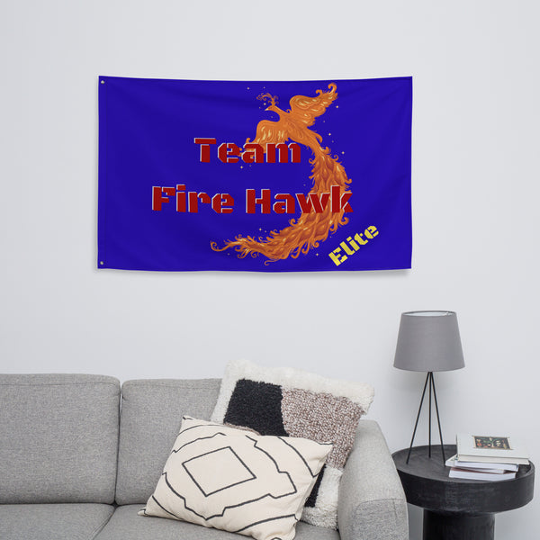 Team Fire Hawk Elite Flag