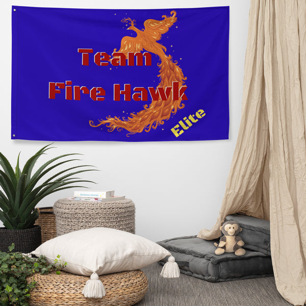 Team Fire Hawk Elite Flag