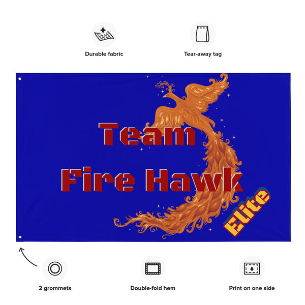 Team Fire Hawk Elite Flag