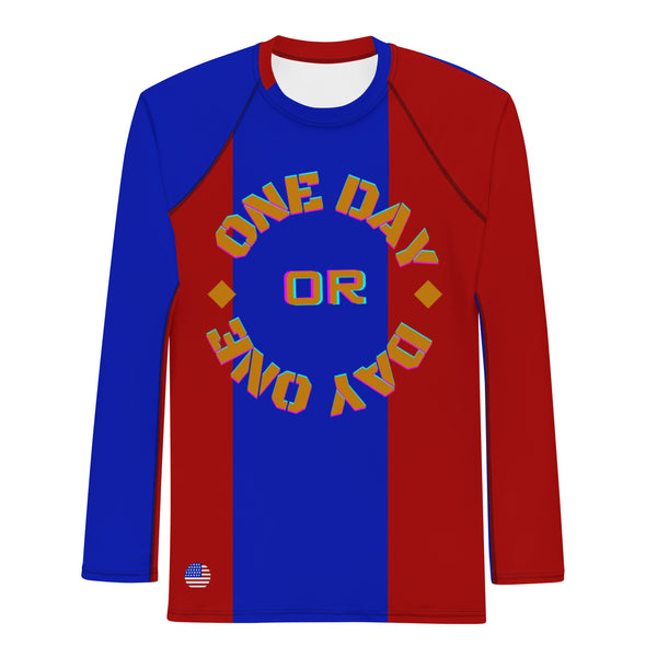 One Day or Day One Golden Men's Compression Tshirt