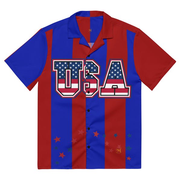 USA Unisex Button Shirt