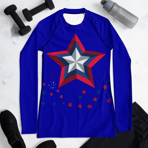 USA Hero Women's Compression Tshirt