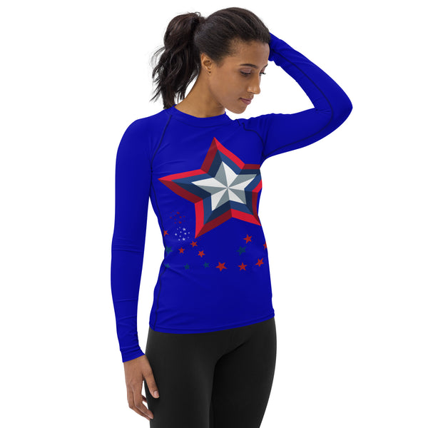 USA Hero Women's Compression Tshirt