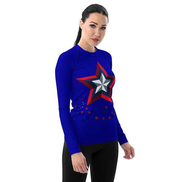 USA Hero Women's Compression Tshirt