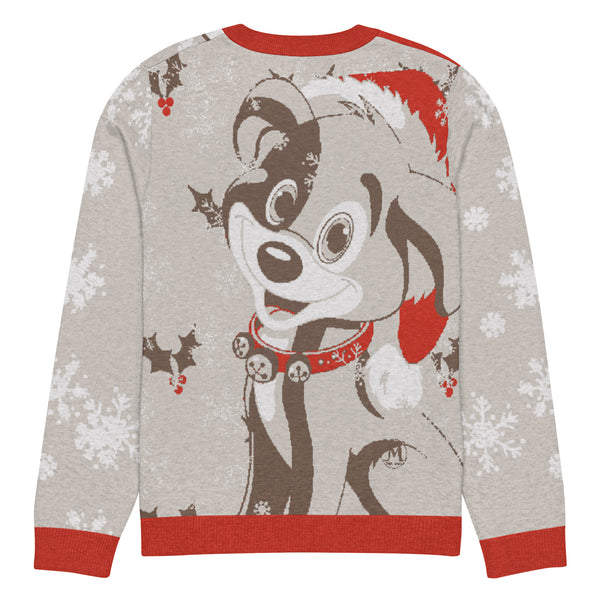 Christmas Puppy Knitted sweater