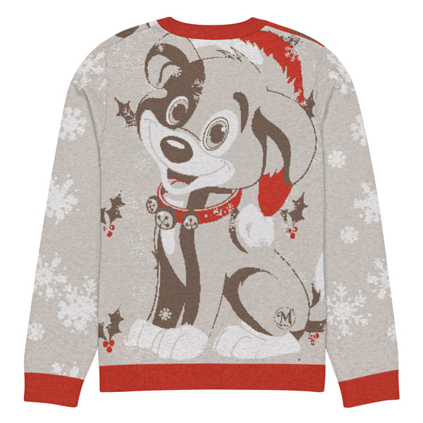 Christmas Puppy Knitted sweater