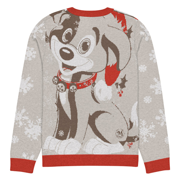 Christmas Puppy Knitted sweater