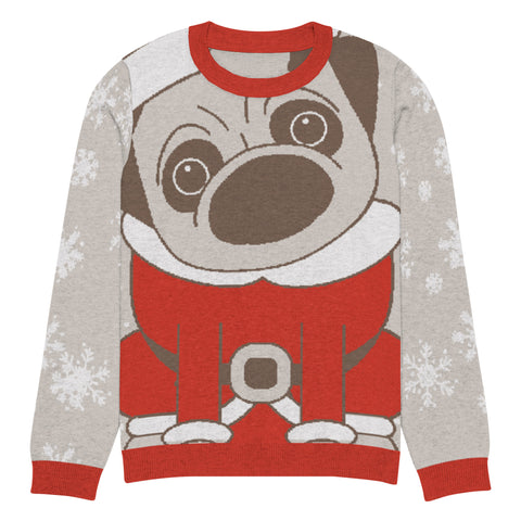 Christmas Puppy Knitted sweater