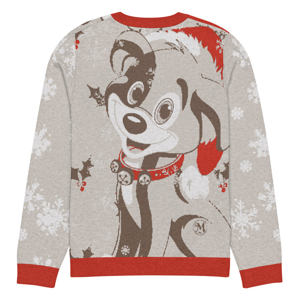 Christmas Puppy Knitted sweater