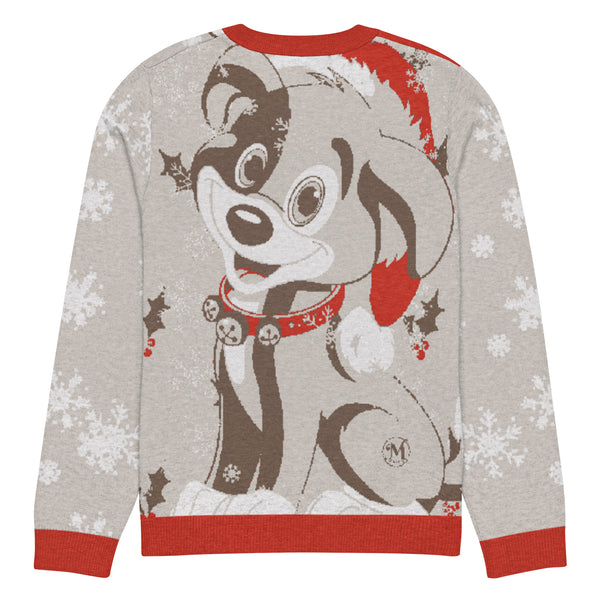 Christmas Puppy Knitted sweater