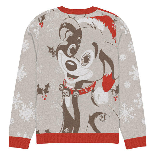 Christmas Puppy Knitted sweater