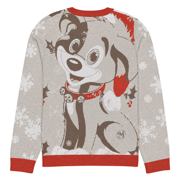 Christmas Puppy Knitted sweater