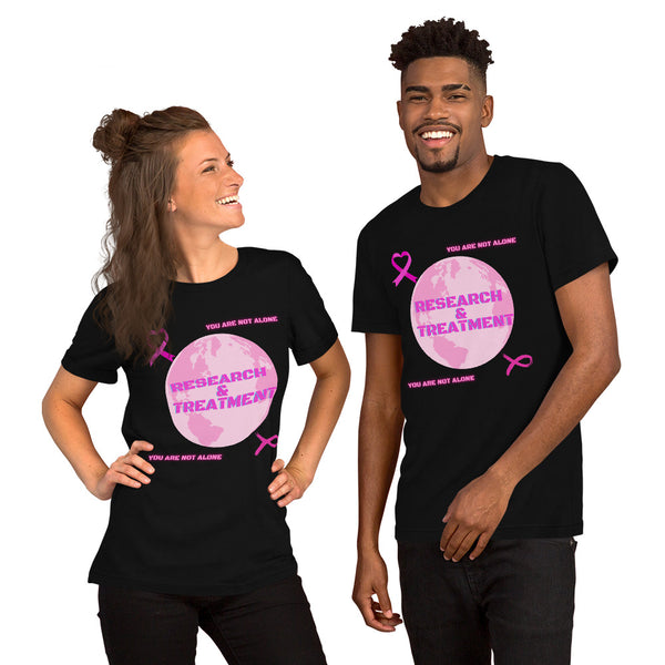 Breast Cancer Treatment and Encouragement Unisex t-shirt