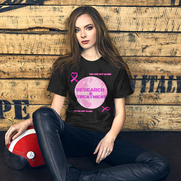 Breast Cancer Treatment and Encouragement Unisex t-shirt