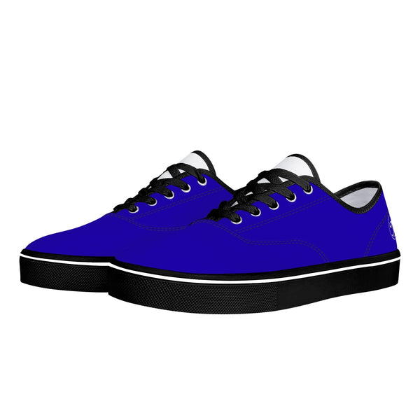 Majestic Blue Plain Shoes