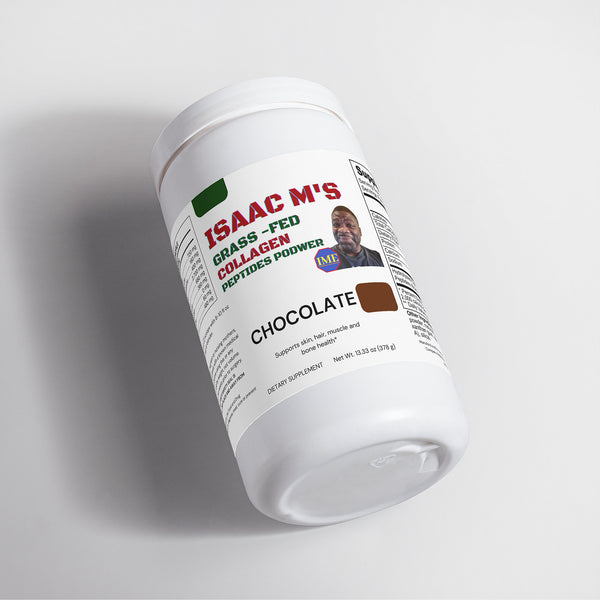 Isaac M's Grass-Fed Collagen Peptides Powder (Chocolate)