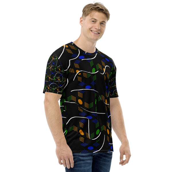3D Cube Men's T-shirt