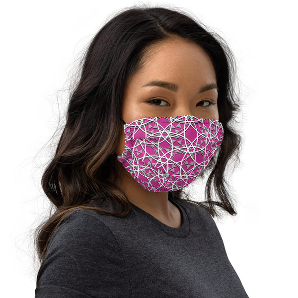 Mystic Pink Premium face mask