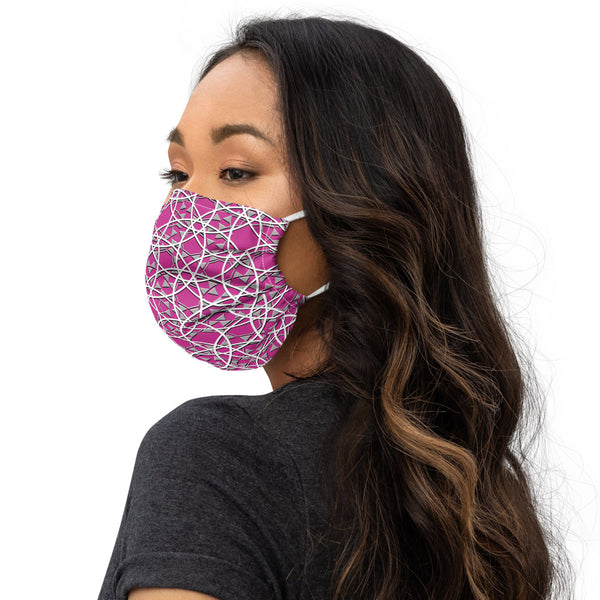 Mystic Pink Premium face mask
