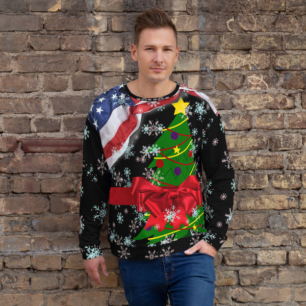 American Christmas Unisex Sweatshirt