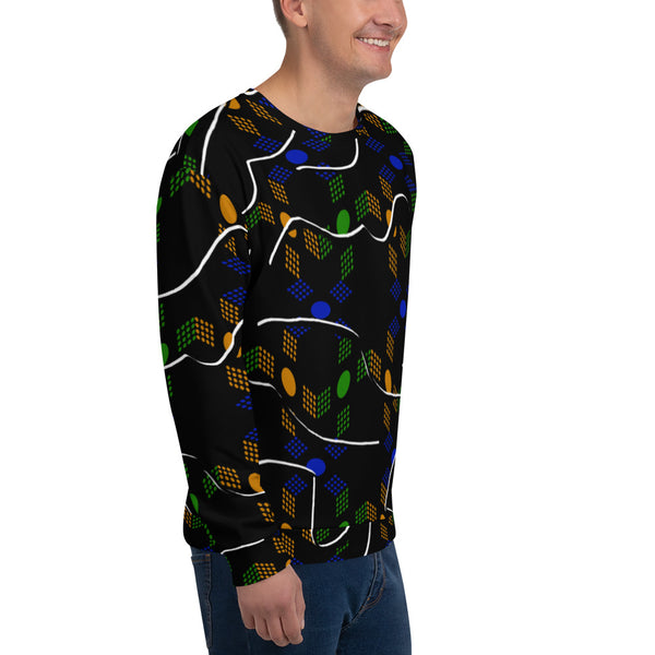 3D Unisex Cube Sweatshirt