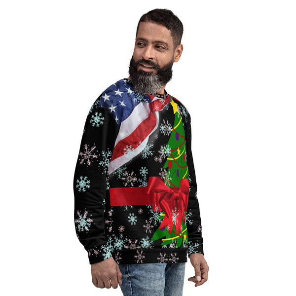 American Christmas Unisex Sweatshirt