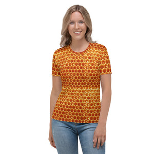 3D Honey Comb Women's T-shirt