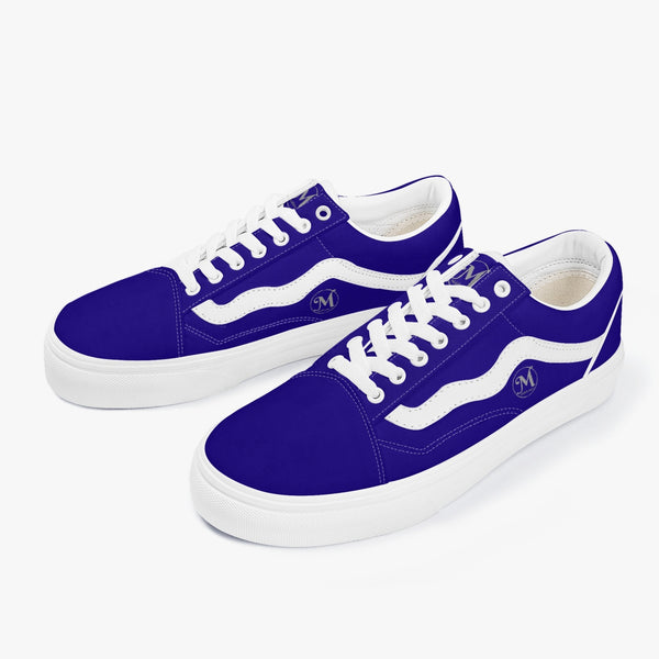 Majestic Blue Wave Sneakers