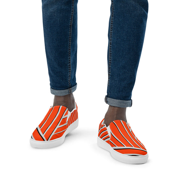 Middleton Orange Men’s slip-on shoes