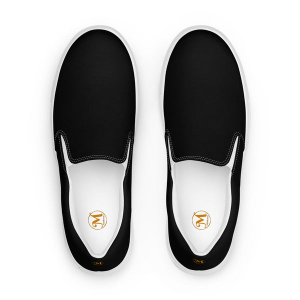 Middleton's Black Men’s slip-on shoes