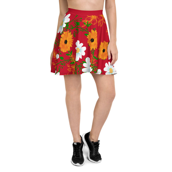 Tropical Flowers Skirt