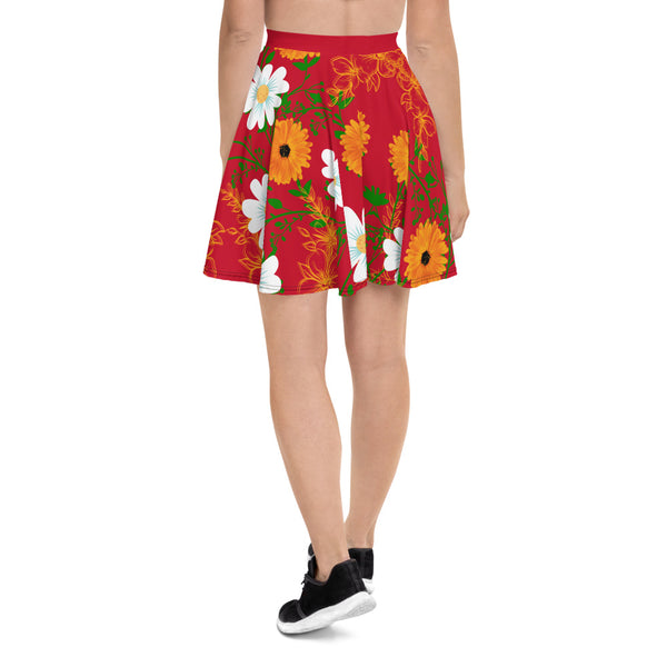 Tropical Flowers Skirt