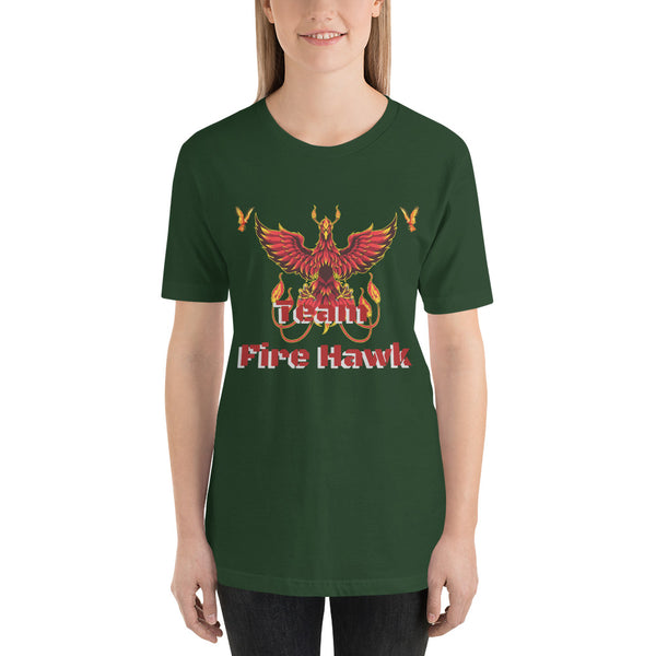 Team Fire Hawk II Unisex t-shirt