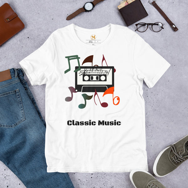 Vintage Music unisex t-shirt