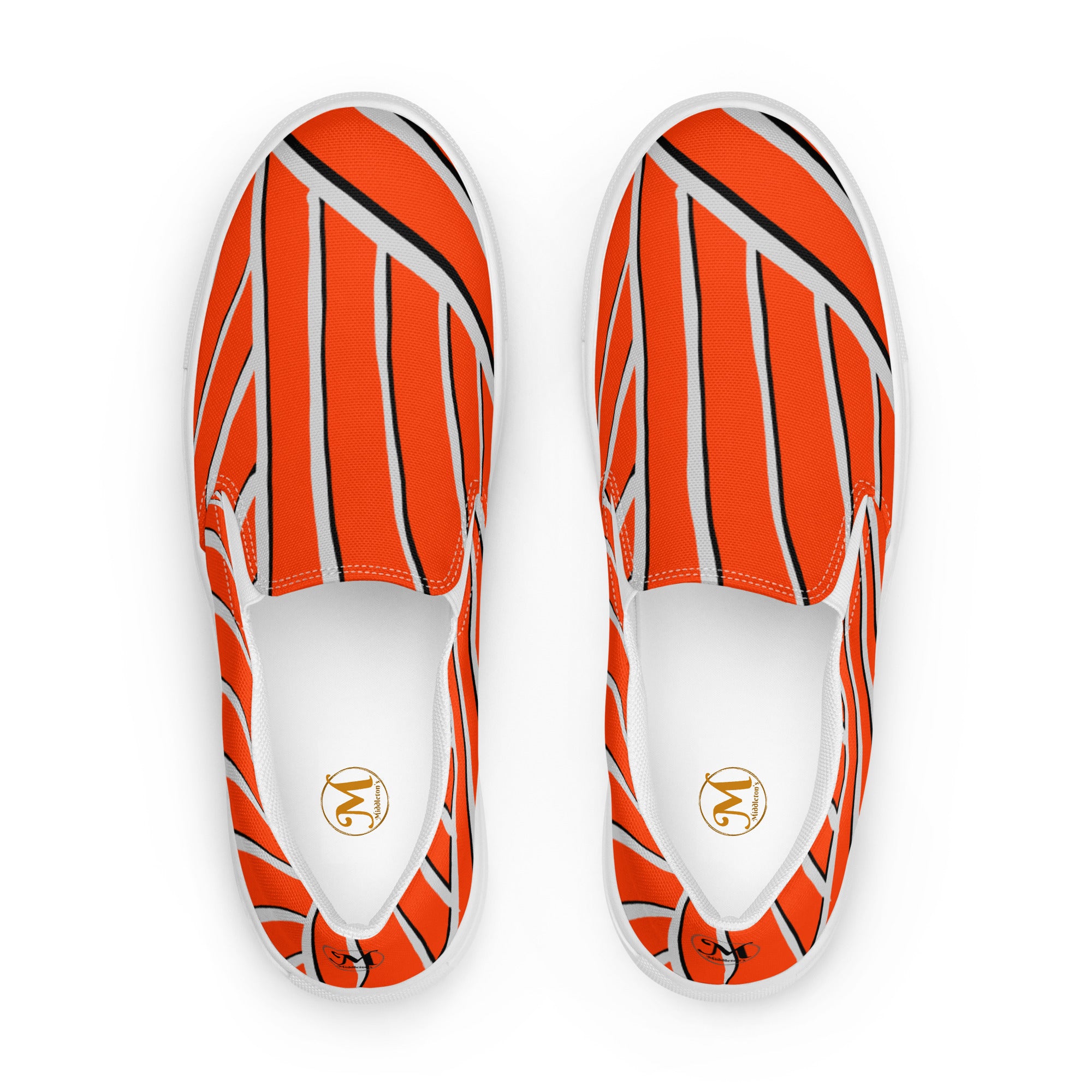 Middleton Orange Women’s slip-on shoes